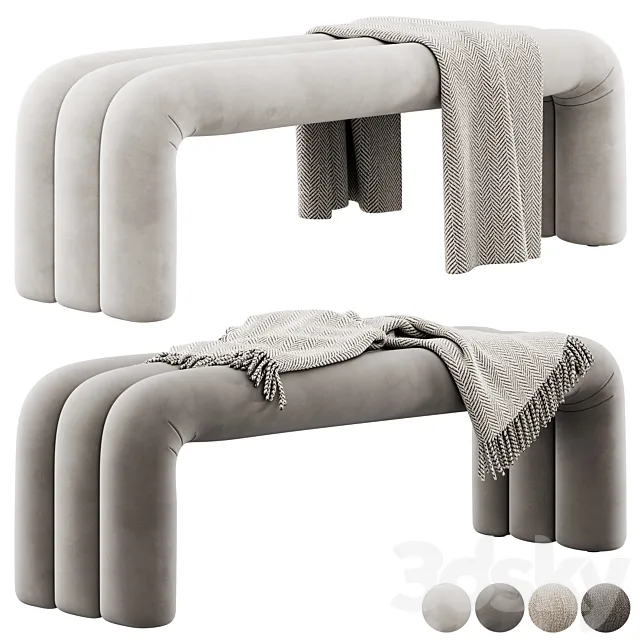 Arches Bench by Joel Edmondson 3D Model