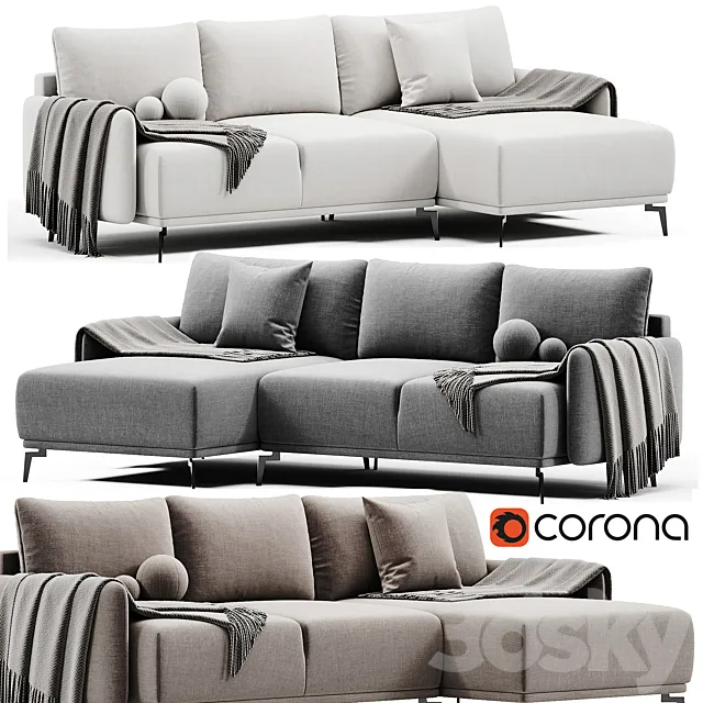 Archi Sofa By Skdesign 3D Model