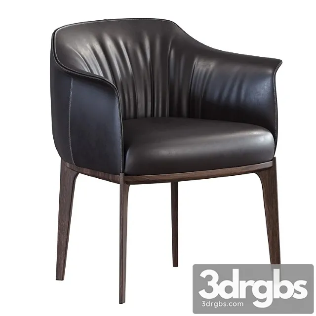 archibald dining chair 3D Model Free