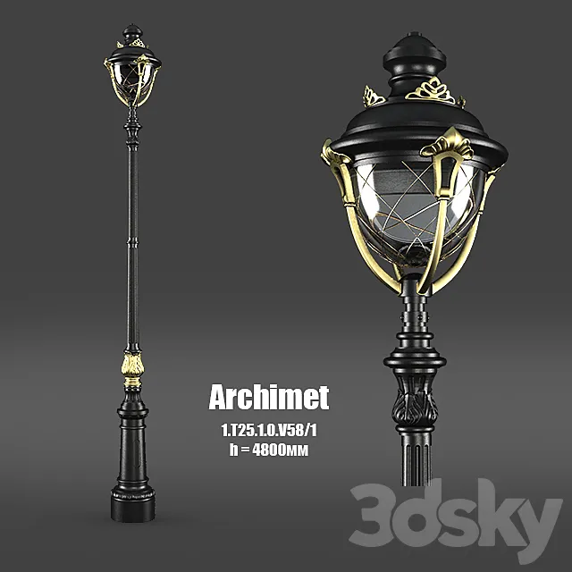 Archimetal 1.T25 3D Model