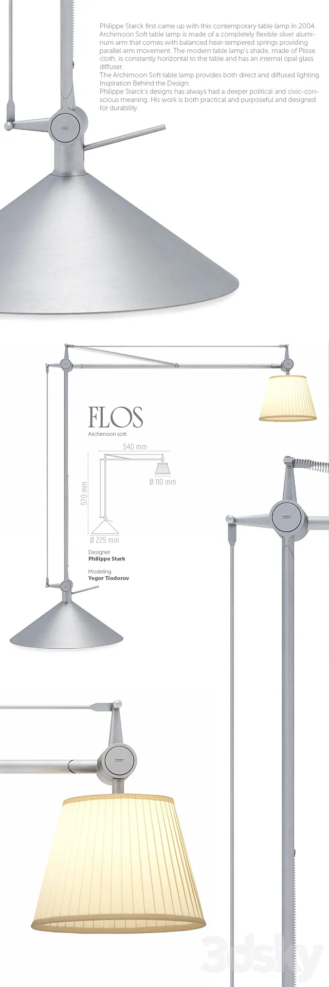 Archimoon Soft Table Lamp Flos Free Download