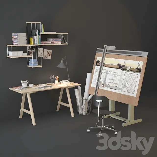 Architectural corner 3DModel