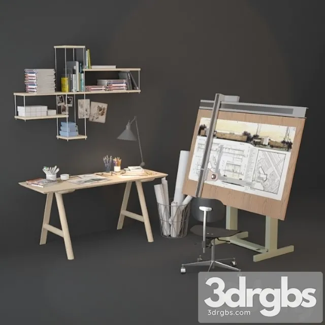 Architectural Corner 4 3D Model Free