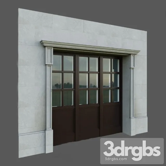 Architectural Element Classic 102 3D Model Download