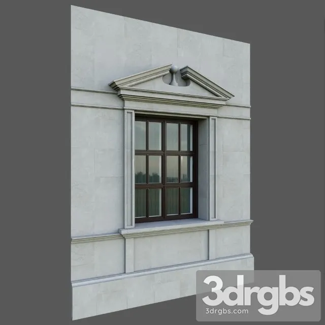 Architectural Element Classic 104 3D Model Download