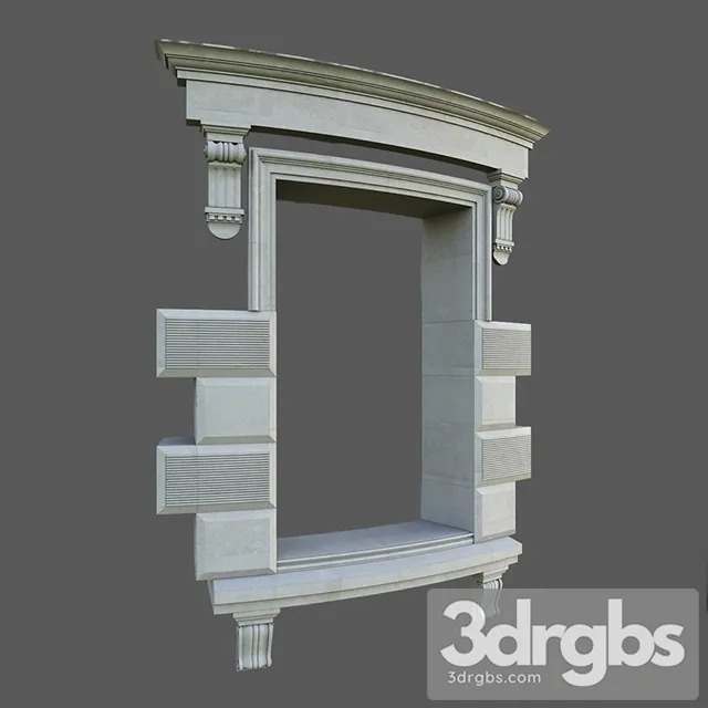 Architectural Element Classic 16 3D Model Free