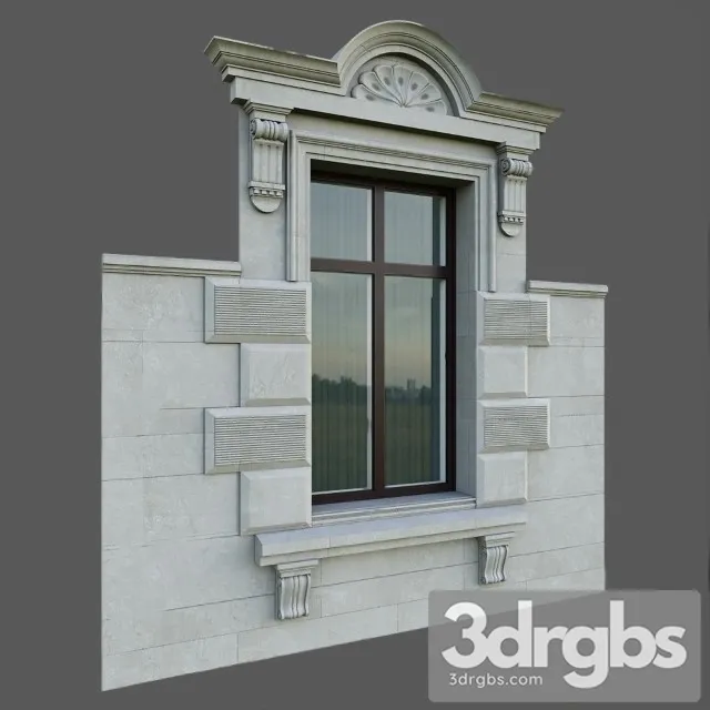 Architectural Element Classic 18 3D Model Download