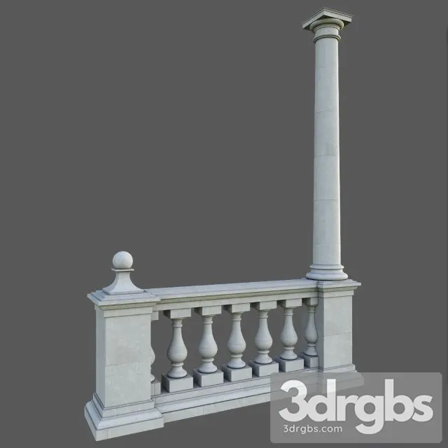 Architectural Element Classic 25 3D Model Free