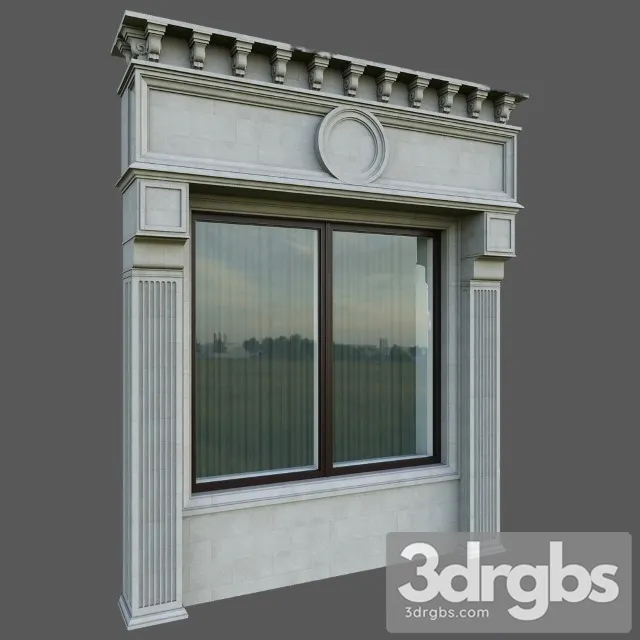Architectural Element Classic 37 3D Model Download