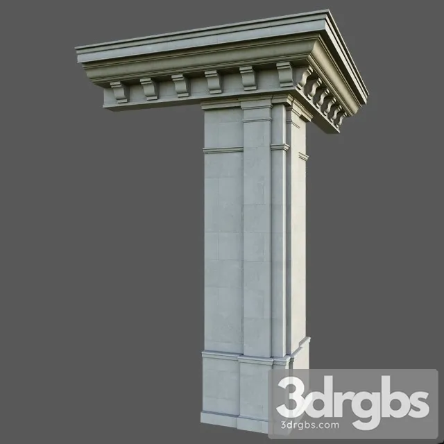 Architectural Element Classic 55 3D Model Free