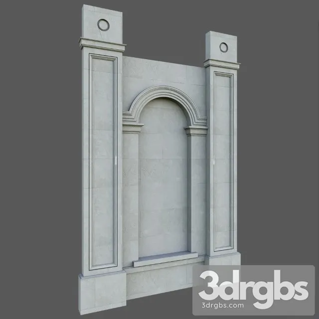 Architectural Element Classic 56 3D Model Free