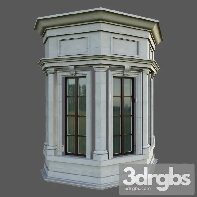 Architectural Element Classic 68 3D Model Free