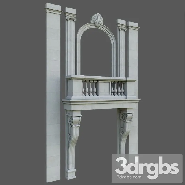 Architectural Element Classic 70 3D Model Free