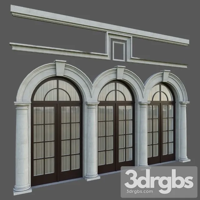 Architectural Element Classic 76 3D Model Free