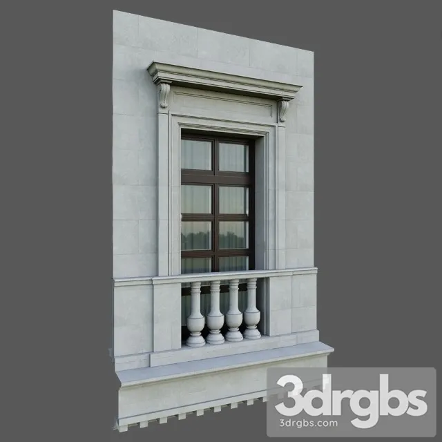 Architectural Element Classic 91 3D Model Free