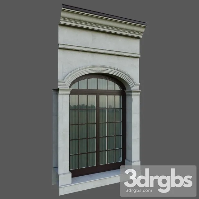 Architectural Element Classic 92 3D Model Free