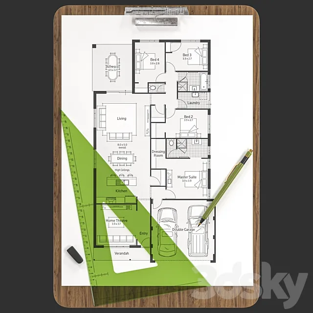 Architectural supplies Vol 01 Free Download
