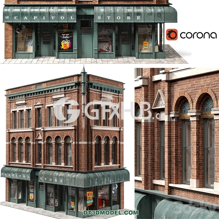 Architecture - Building - Brick building