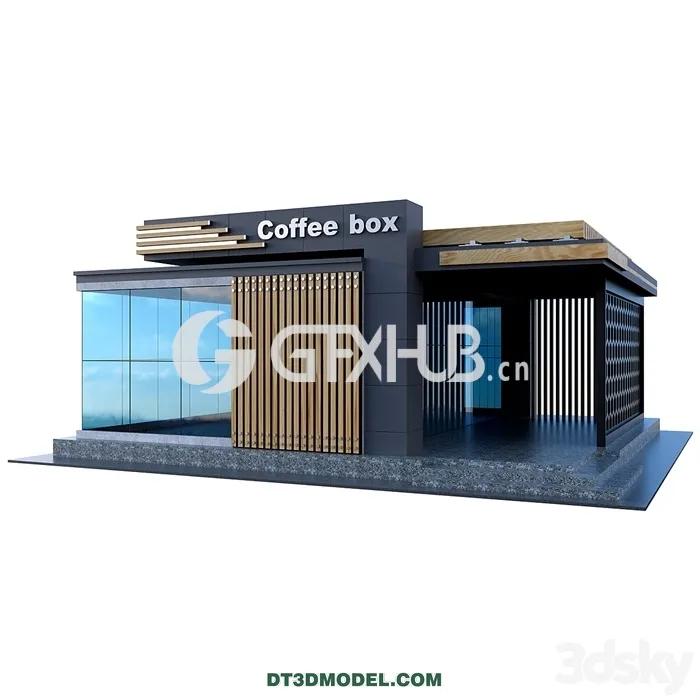 Architecture - Building - Coffee box