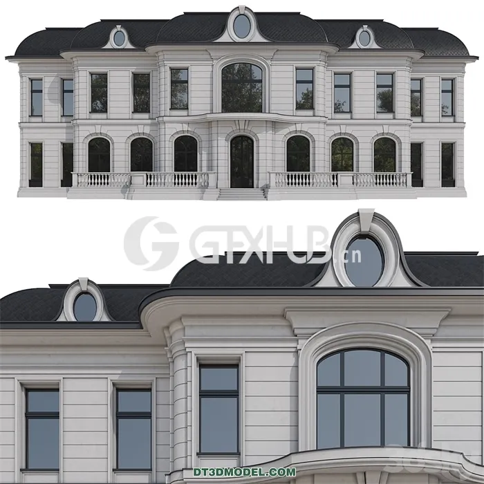 Architecture - Building - Facade of the Ralph Lauren house