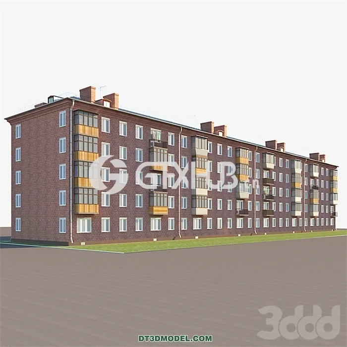 Architecture - Building - Khrushchev 1-447