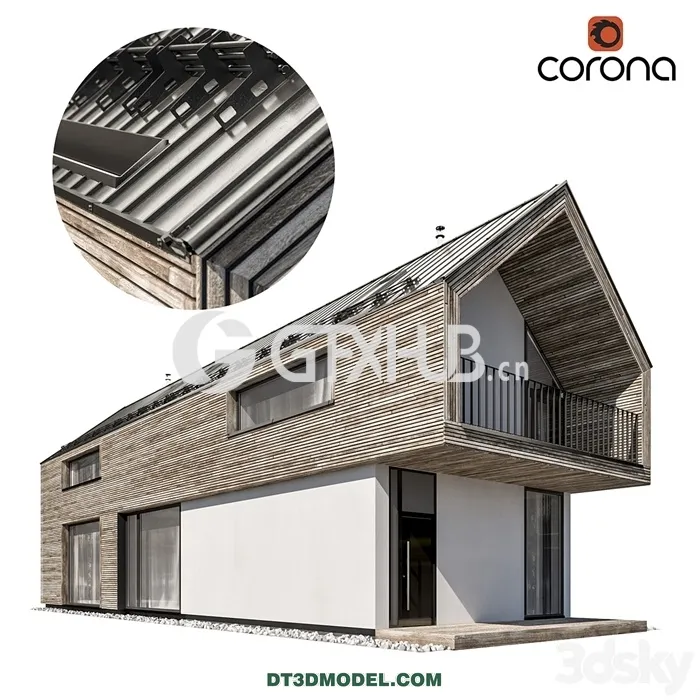 Architecture - Building - Modern house 02