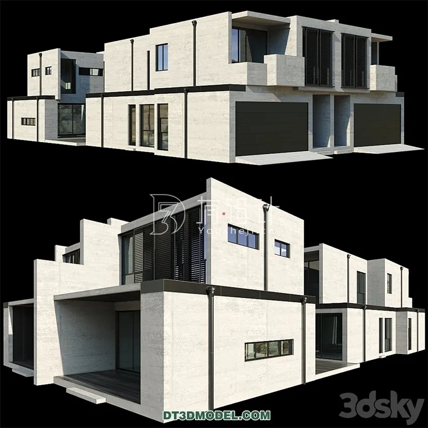 Architecture - Building - Modern House 03