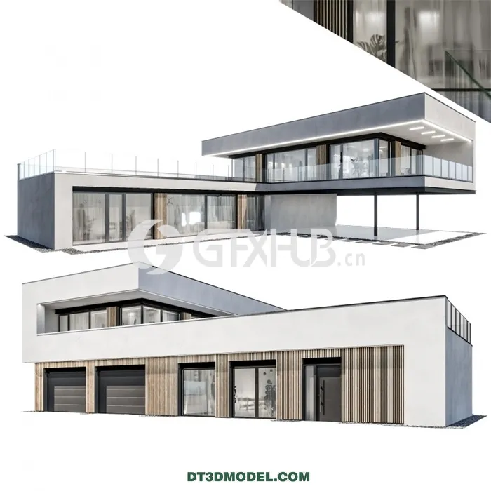 Architecture - Building - Modern house 09