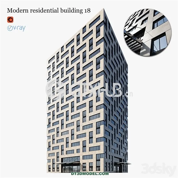 Architecture - Building - Modern residential building 18