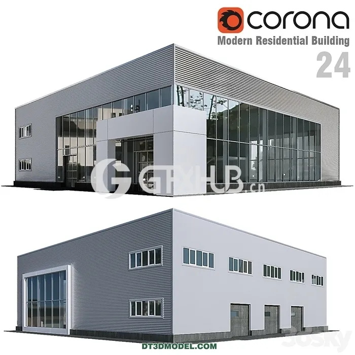 Architecture - Building - Modern Residential Building 24