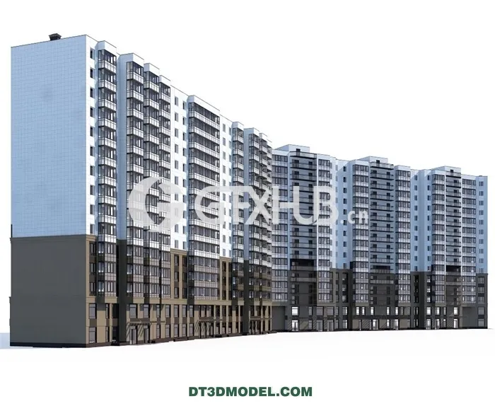 Architecture - Building - Multi-storey residential building