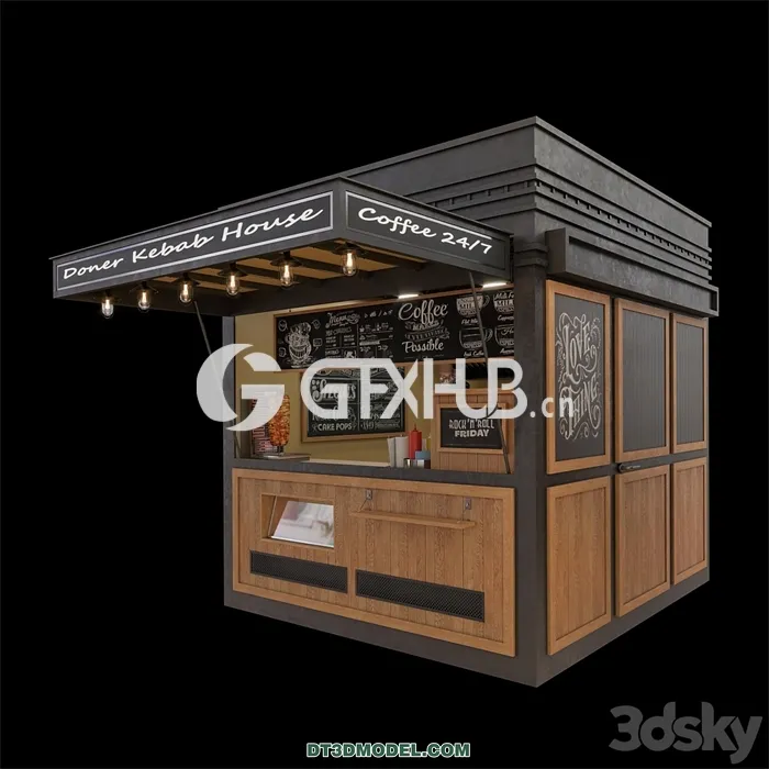 Architecture - Building - Snack Place Doner