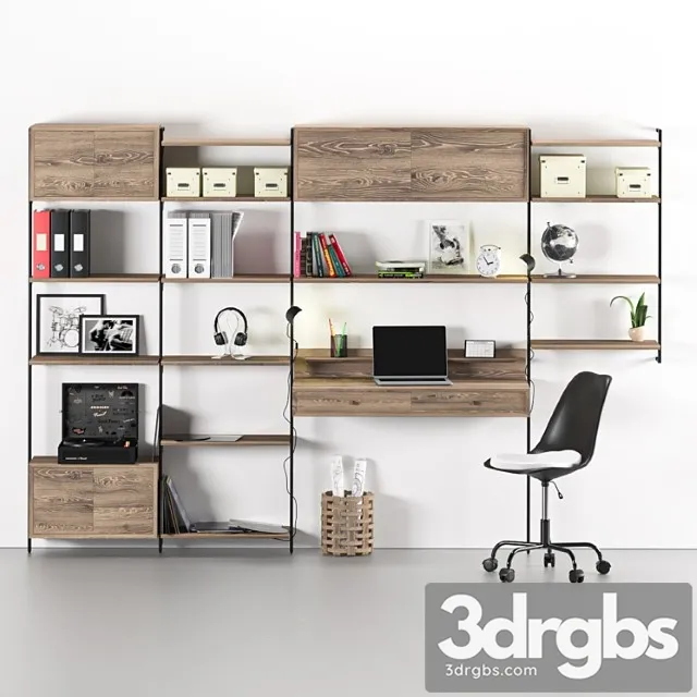 Archivita mount for wardrobe system 2 3D Model Free