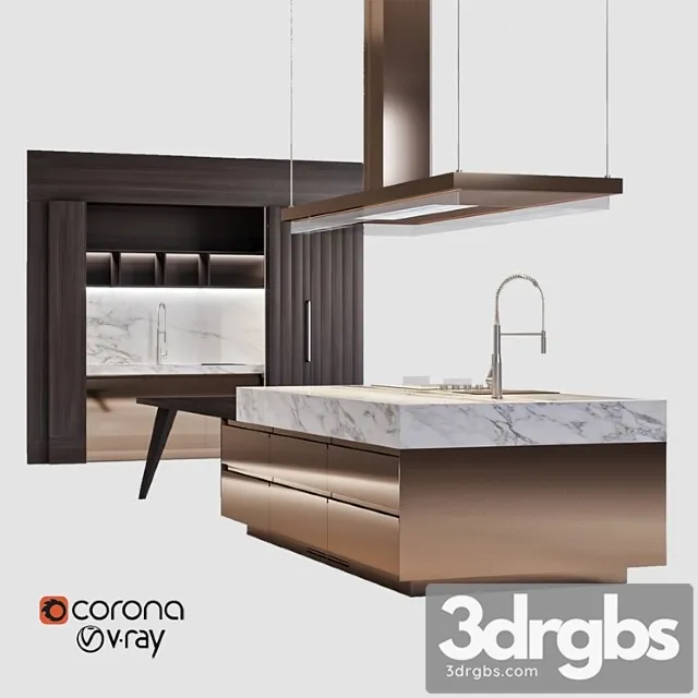 Arclinea Convivium Modus 3D Model Free