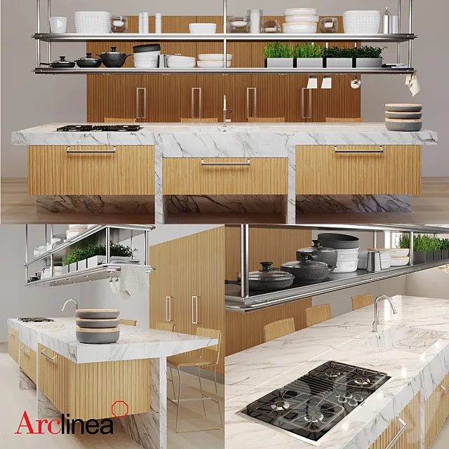 Arclinea Lignum et lapis 3DModel