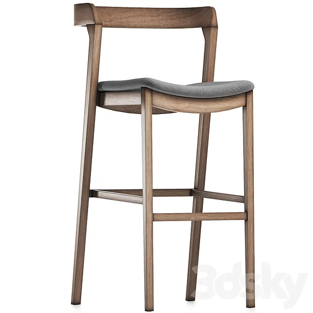 Arco Stool by Cantarutti - Barstool 3DModel