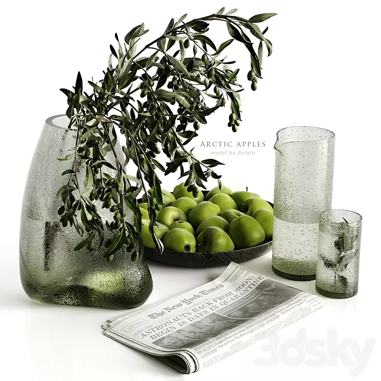 arctic apples 3D Model Free