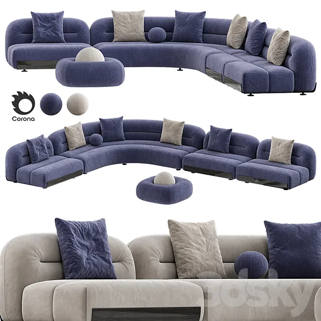 ARCUS Sofa 3DModel