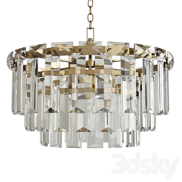Arden chandelier 3D Model