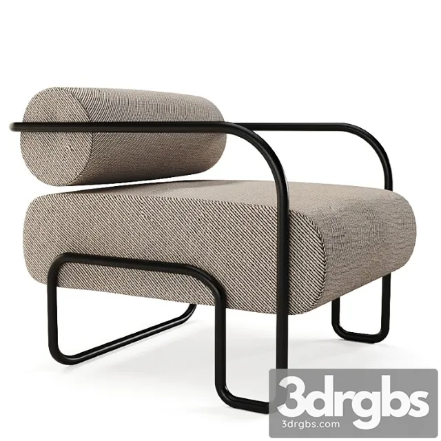 Ardent club chair 3D Model Free
