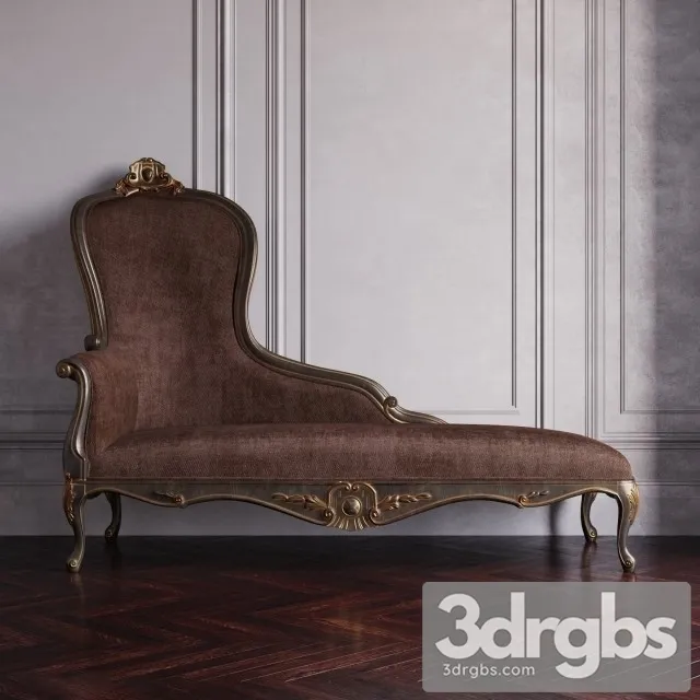 Ardour Dormeuse Sofa 3D Model Free