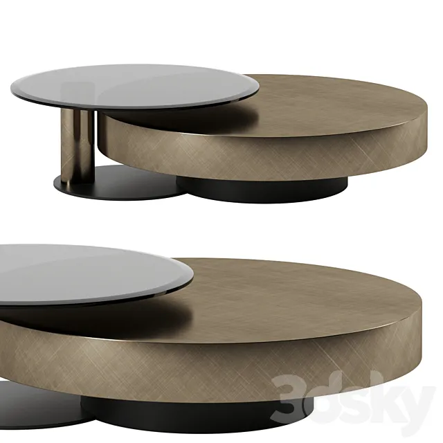 Arena coffee table by Cattelan Italia 3D Model