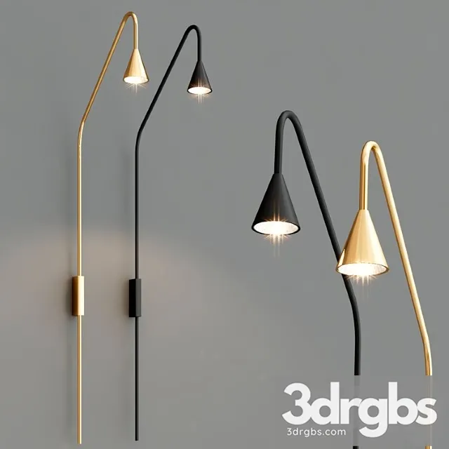 Arend Wall Lamp 3D Model Free