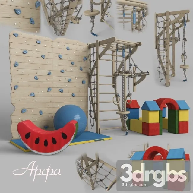 Arfa Sports Complex 3D Model Free