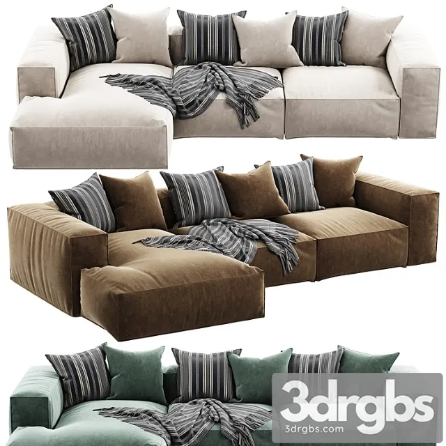 Arflex marechiaro sofa chaise longue