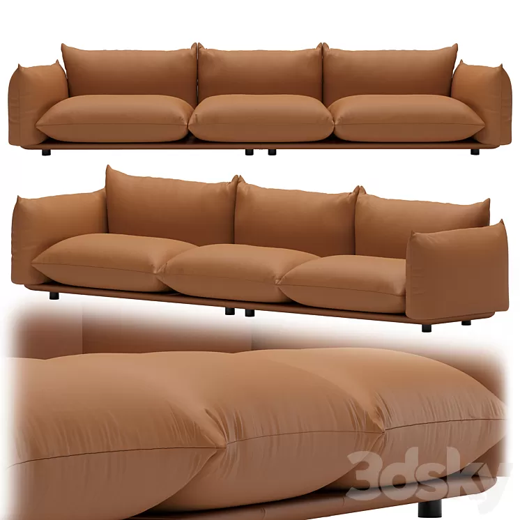 Arflex Marenco Sofa 3D Model