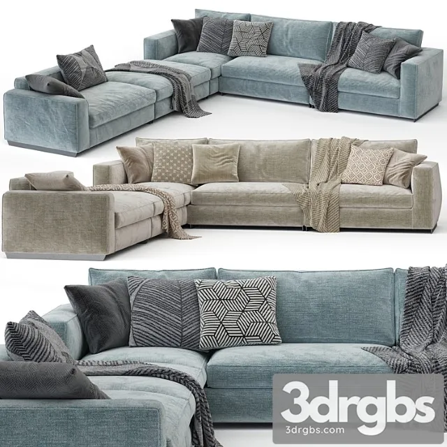 Arflex Rendez Vous Sofa 3D Model Download