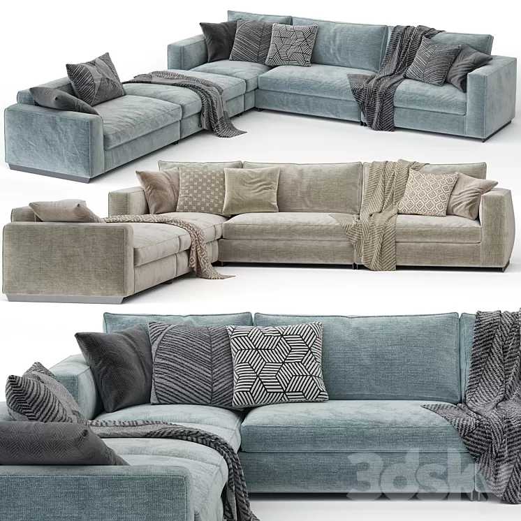 Arflex Rendez-vous sofa 3D Model