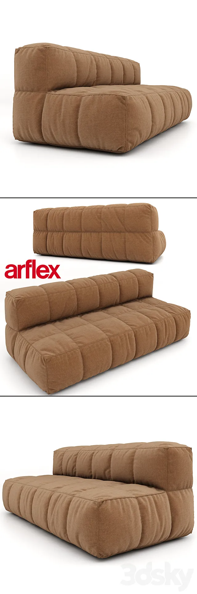 Arflex sofa 3D Model