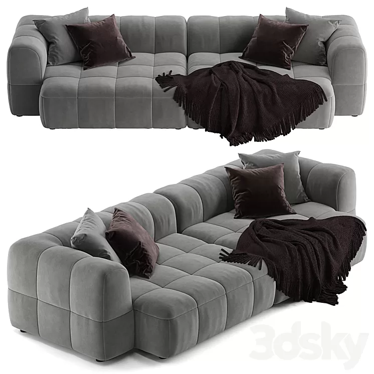 Arflex Strips sofa 3D Model